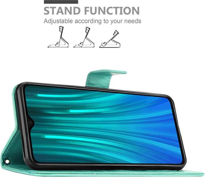 Productafbeelding Cadorabo Bloemen Boekomslag (Xiaomi Redmi Note 8 Pro)
