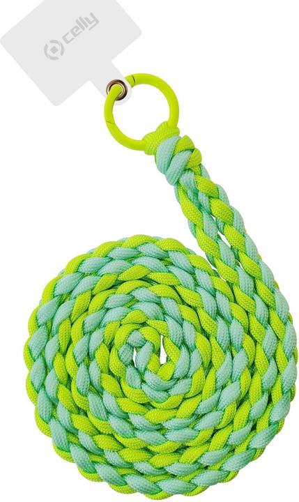 Celly Braided Universal Necklace Yellow