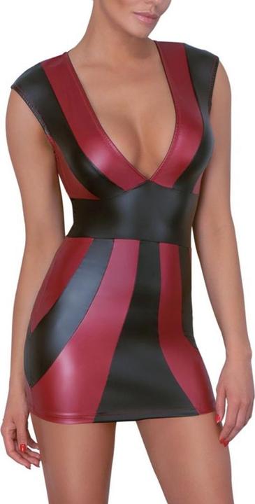 Produktbild Cottelli Collection Kleid rot/schwarz S (S)