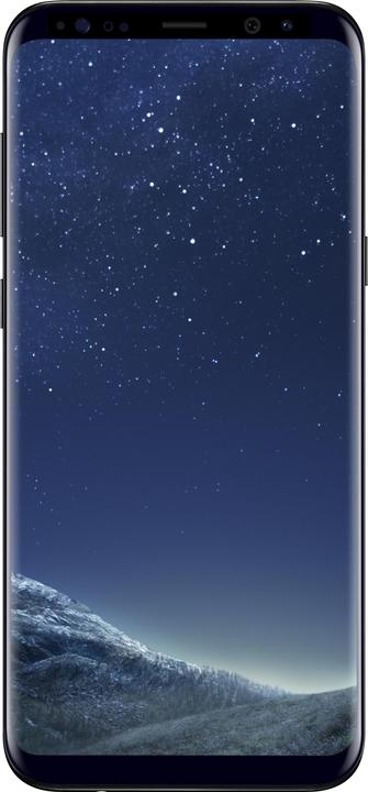 Produktbild Samsung Galaxy S8+ (64 GB, Midnight Black, 6.20", Single SIM, 12 Mpx, 4G)