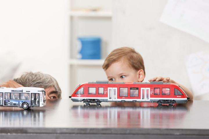 Actual product image Dickie City Train Red