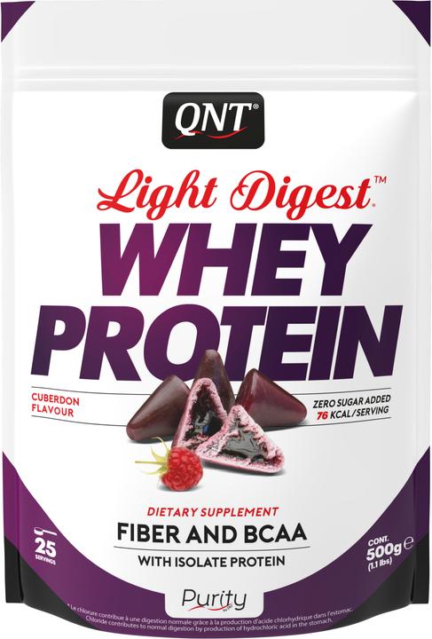 Immagine prodotto QNT Light Digest Whey Protein (Lampone, 1 pz., 500 g)