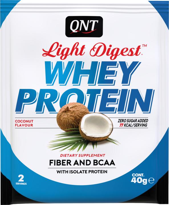 Produktbild QNT Light Digest Whey Protein (Flavour Mix, 16 Stk., 640 g)