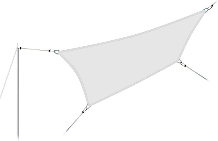 Actual product image Peddy Shield Square sail (250 x 300 cm)