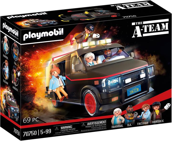 Produktbild Playmobil The A-Team Van (70750, Playmobil A-Team)