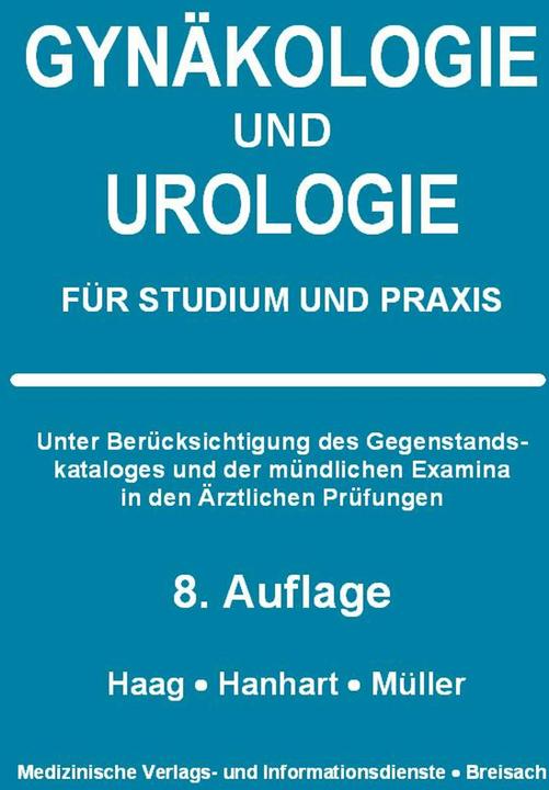 Actual product image Gynäkologie und Urologie (German, Markus Müller, Norbert Hanhart, Petra Haag, 2016)