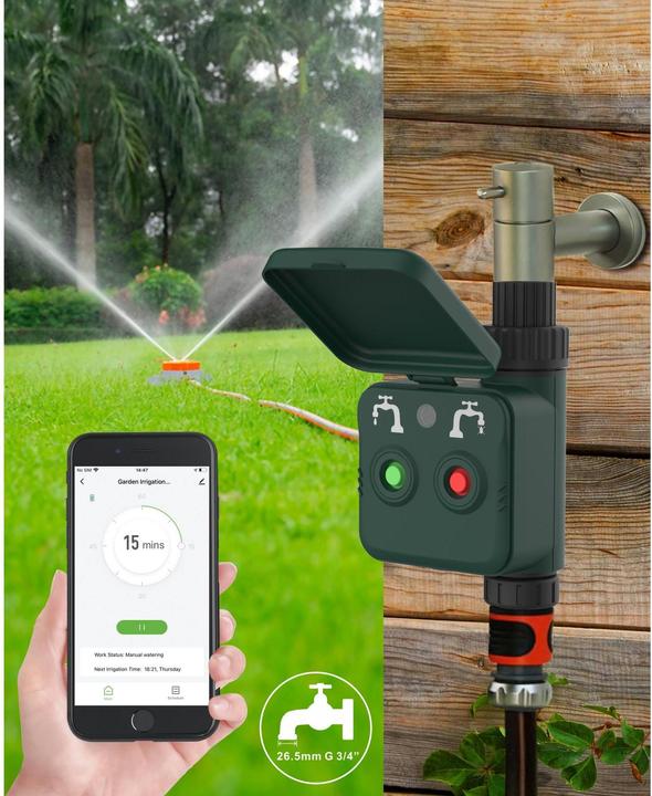 Immagine prodotto Woox Controllo dell'irrigazione del giardino intelligente (Computer per l'irrigazione)