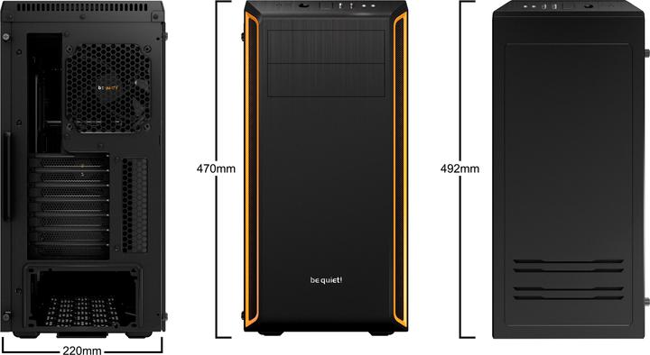 Actual product image be quiet! Pure Base 600 (ATX, mATX, Micro-ITX)
