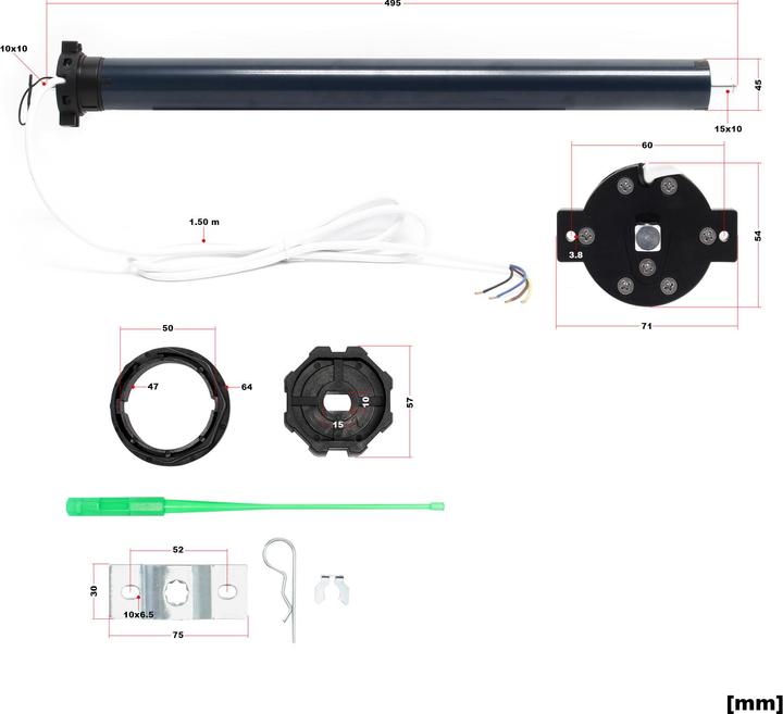 Immagine prodotto Wiltec Rollladenmotor
