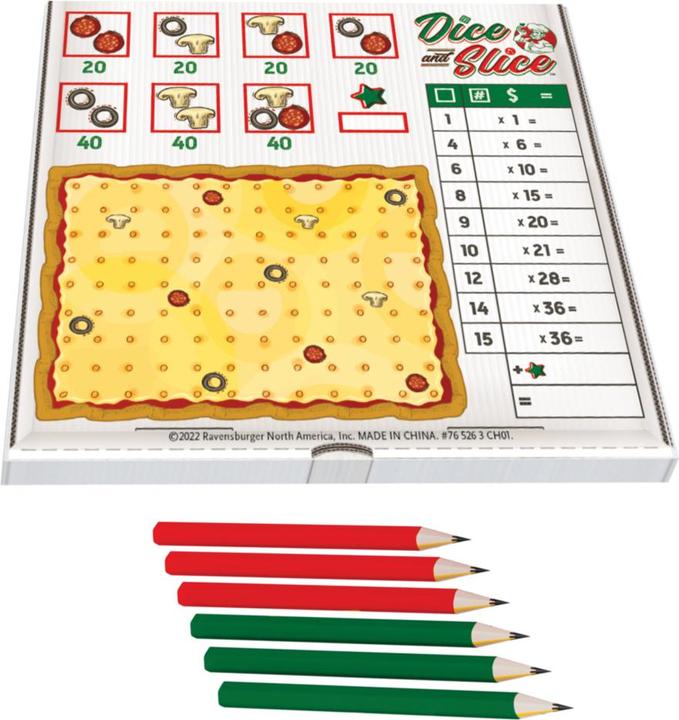 Actual product image Ravensburger Dice and Slice (German)