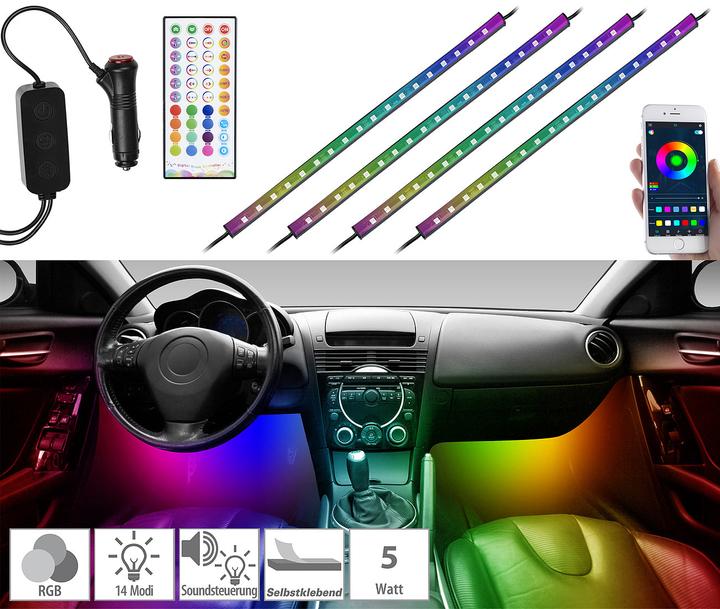 Immagine prodotto Lescars Kfz (RGB, 120 cm, Interno)