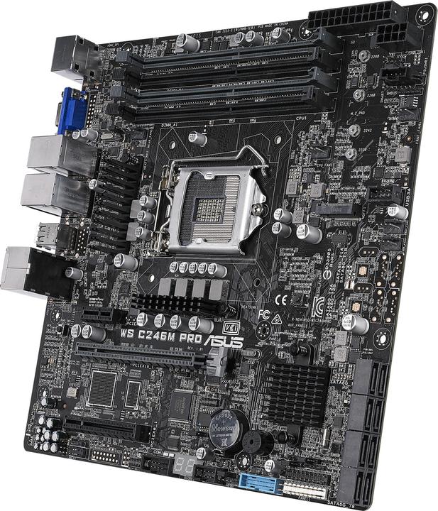 Produktbild ASUS C246M PRO (LGA 1151, Intel C246, mATX)