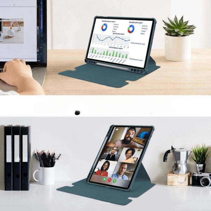 Produktbild Cover-Discount Galaxy Tab S9 FE - 360-Grad Tablet Hülle grün (Galaxy Tab S9 FE)
