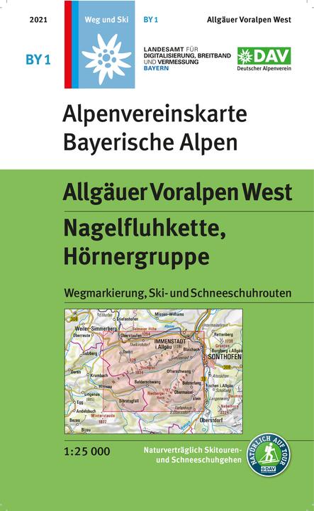 Actual product image Allgäu Prealps West, Nagelfluhkette, Hörner Group