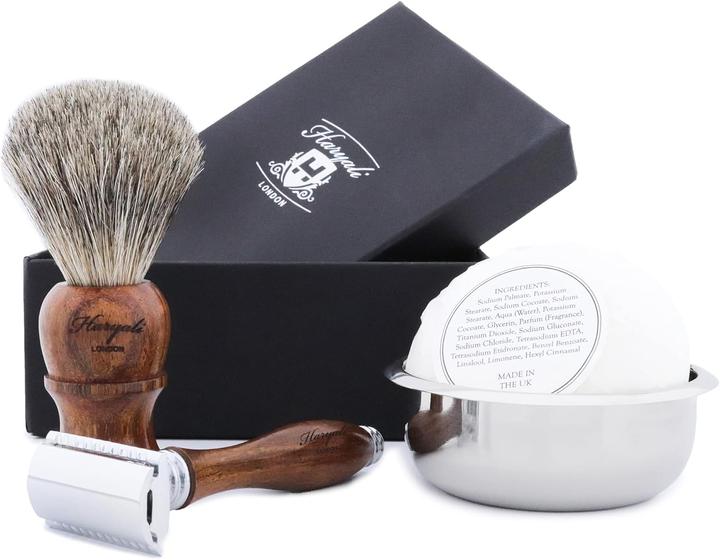 Haryali London 4-teiliges Rasierset