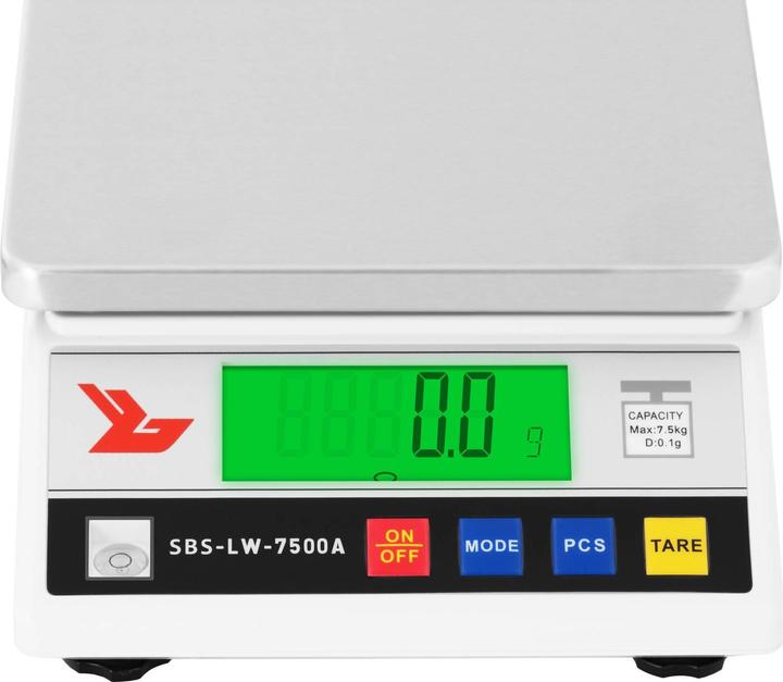 Actual product image Steinberg Precision Scale - 7,500 g / 0.1 g - LCD