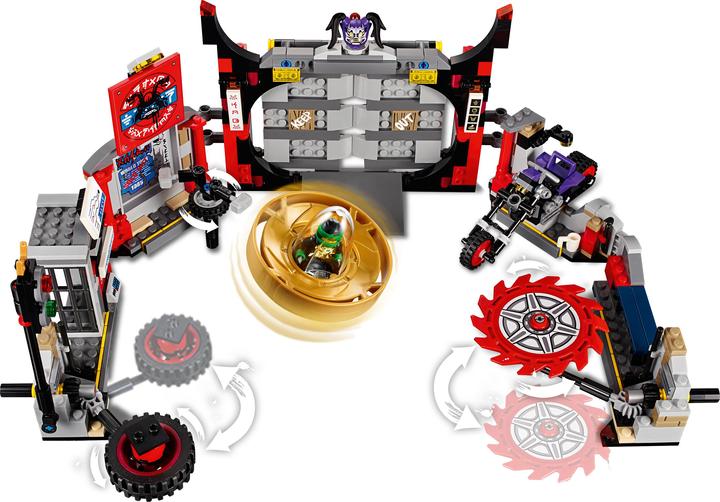 Produktbild LEGO Hauptquartier der Motorradfahrer (70640, LEGO Ninjago)