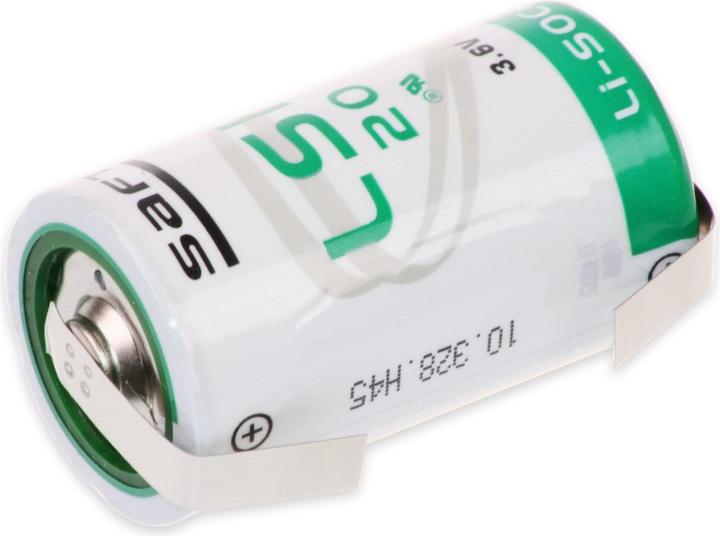 Produktbild Saft Lithium-Batterie LSH 20-CNR, D, mit U-Lötfahne, 3,6 V-, 13000 mAh