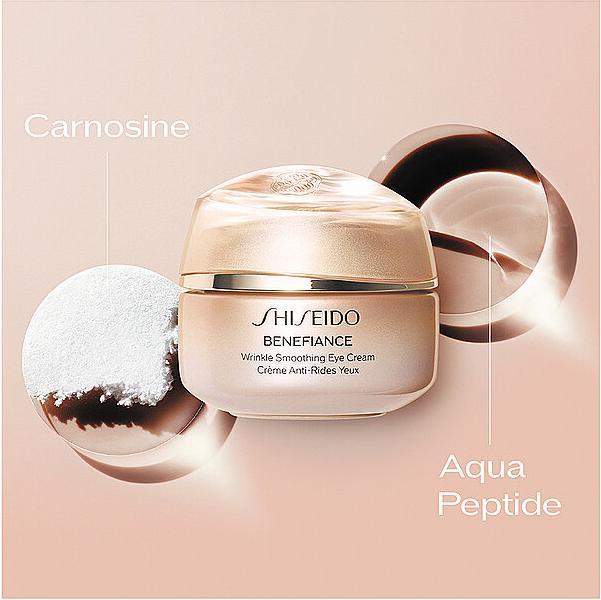 Actual product image Shiseido Benefiance Wrinkle Smoothing Eye Crème (Crème, 15 ml, Day + Night)