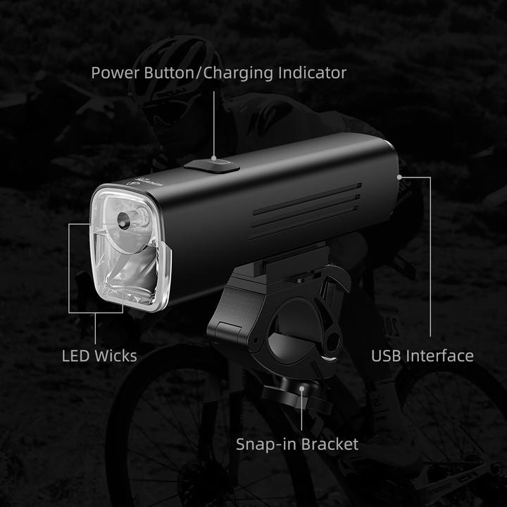 Immagine prodotto Superfire Luce per bicicletta BL12, 4800mAh, USB