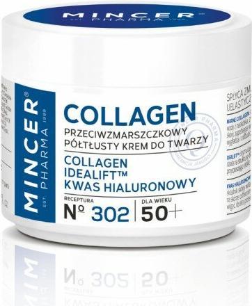 Elfa Mincer Pharma Collagen 50+ Anti-Falten Halbfettcreme Nr. 302 50ml (50 ml, 24h Creme)