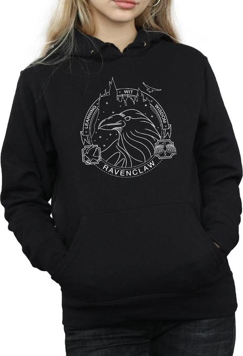 Immagine prodotto Ravenclaw Seal Felpa con Cappuccio Donna (XL)