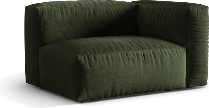 Actual product image Micadoni Modul Right, "Martina", 1 Seat, 121x106x75 Made in Europe (2 person sofa, 3-seater, 4-seater)