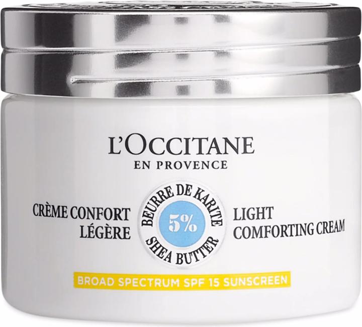 Image du produit L'Occitane Crème légère visage karité UV15 (50 ml, Crème 24h, SPF 15)