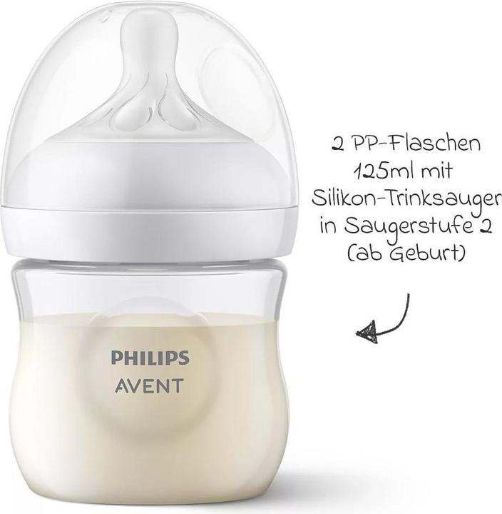 Actual product image Philips Avent SCY900/02 Natural Response Baby Bottle (125 ml)