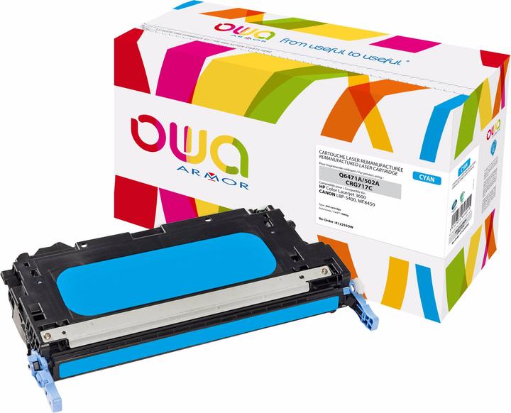 Produktbild Armor OWA OWA - Cyan - kompatibel - wiederaufbereitet - Tonerpatrone (Alternative zu: HP Q (C)