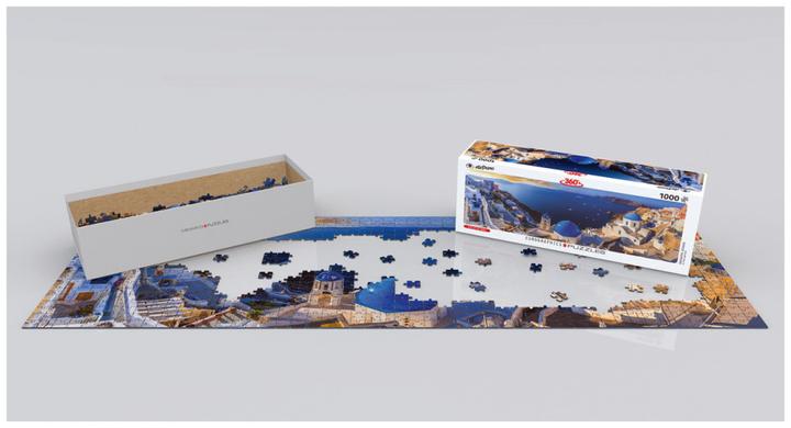 Actual product image Eurographics Santorini Greece (1000 pieces)