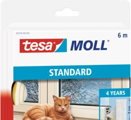 Produktbild tesa tesamoll STANDARD I-Profil Schaumstoffdichtung