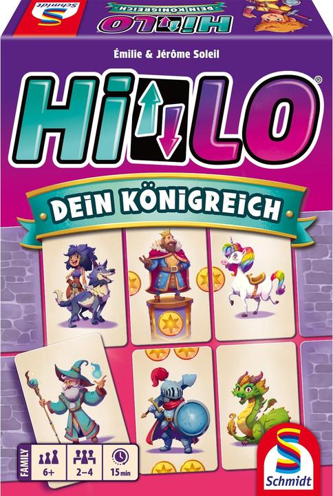 Produktbild Schmidt Spiele HiLo, Dein Königreich (Deutsch)