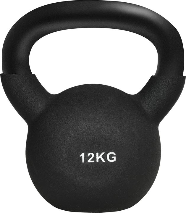 Image du produit Homcom Haltère à boule avec revêtement en néoprène (1 x 12 kg)