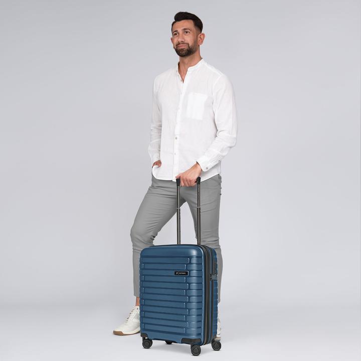 Produktbild Pactastic Collection 04 THE CABIN + 4 Rollen Kabinentrolley S 55 cm mit Dehnfalte (40 l, Handgepäck (bis 50l))