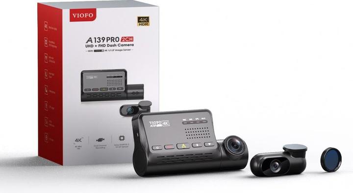 Actual product image Viofo A139 Pro 2CH (Night vision, Wi-Fi, GPS receiver, Full HD)