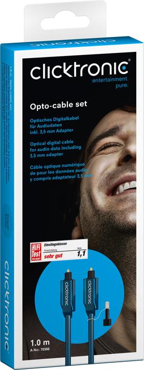 Produktbild clicktronic Opto-Kabel (1 m, Optisch)