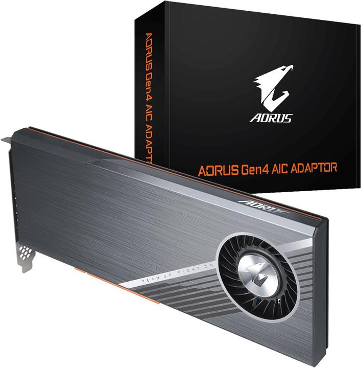 Actual product image Gigabyte AORUS Gen4 AIC - Interface Adapter - M.2 Card