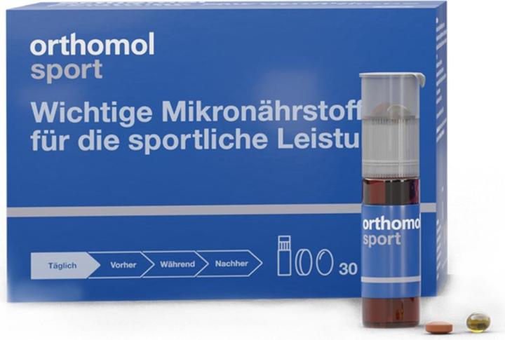 Produktbild Pharma Medica orthomol sport Trinkfläschchen/Tabletten/Kapseln, 30 St. Portionen (30 Stück, Tabletten, Kapseln)