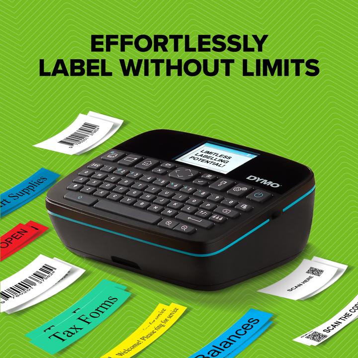 Produktbild Dymo LabelManager 640CB 6/9/12/19/24mm D1-Bänder Qwertz