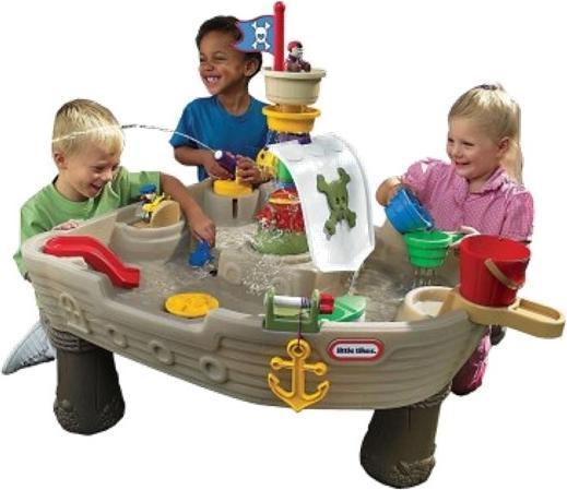 Actual product image Little Tikes Water feature table pirate ship