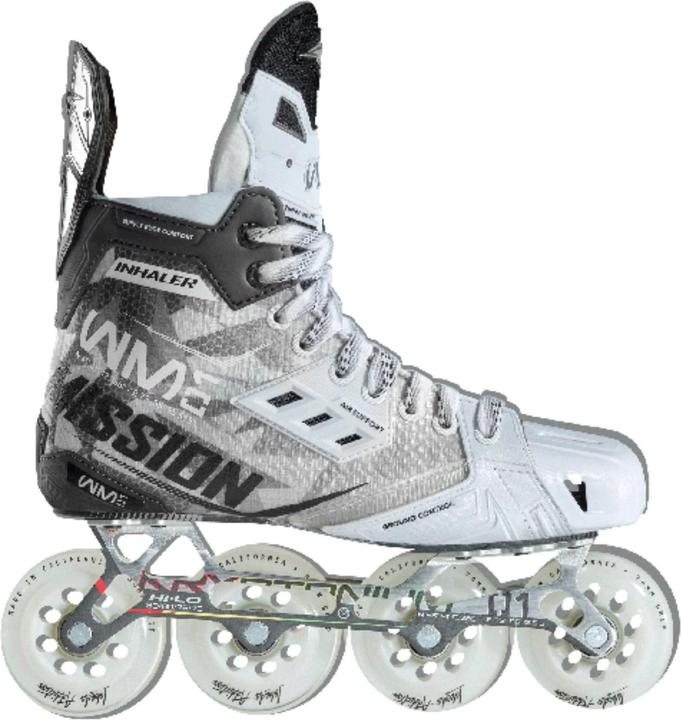 Actual product image Mission Inhaler WM01 SR roller hockey skates (2E, SR 8 - 43) (16.5, 17.5, 18.5, 19.5, 20.5, 21.5, 22.5, 23.5, 24.5, 25.5, 26.5, 27.5, 28.5, 29.5, 30.5, 31.5, 32.5, 33.5, 34.5, 35.5, 36.5, 37.5, 38.5, 39.5, 40.5, 41.5, 42.5)