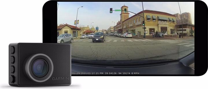 Image du produit Garmin Dash Cam 47 (Batterie, WiFi, Récepteur GPS, Full HD)