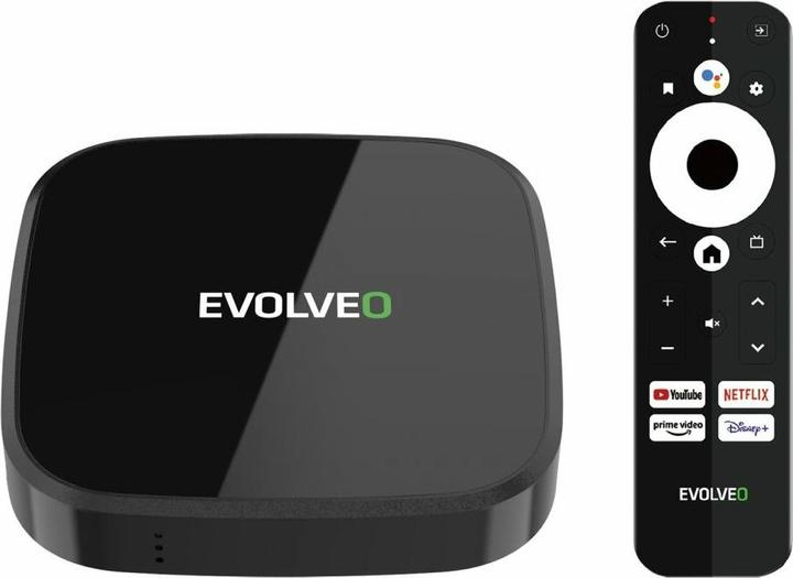 Produktbild Evolveo MultiMedia Box A4, 4k Ultra HD, BT,Wifi, 32 GB, Android 11 (32 GB, Android 11)