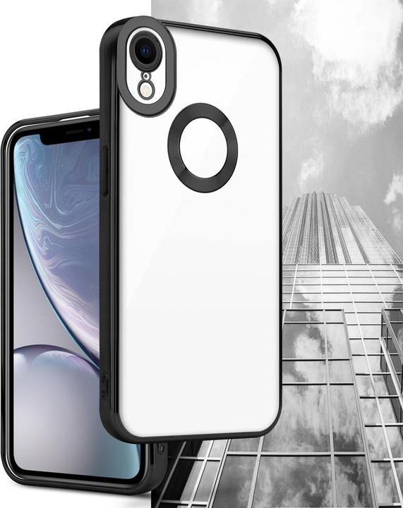 Actual product image Cadorabo TPU Chrome case with camera protection for Apple iPhone XR (Apple iPhone XR)