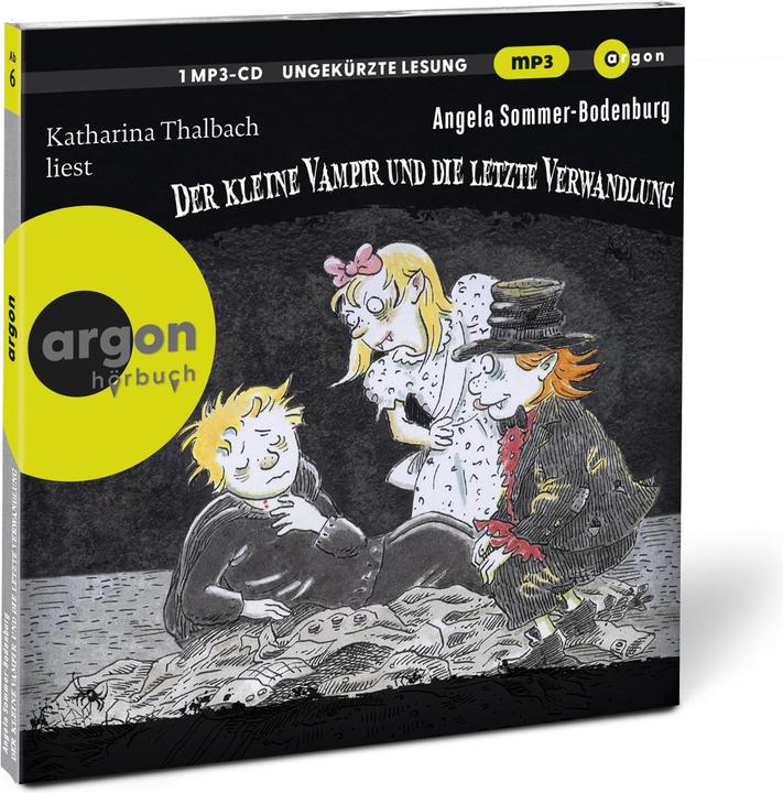 Productafbeelding De kleine vampier en de laatste transformatie (Angela Sommer-Bodenburg, Henrik Albrecht, Katharina Thalbach, Dirk Kauffels, Amelie Glienke, Duits)