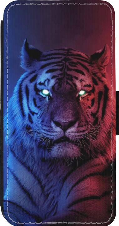 Immagine prodotto PhoneLook Cover Portafoglio Nero Tigre Blu Rosso (Apple iPhone 14 Pro Max)