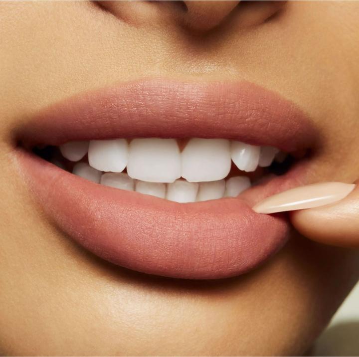 Actual product image MAC Cosmetics Powder Kiss Liquid Lipcolour (996 Date-Maker)