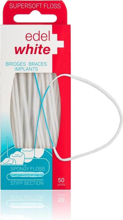 Produktbild Edel + White Supersoft Floss Zahnseide 50 Stränge