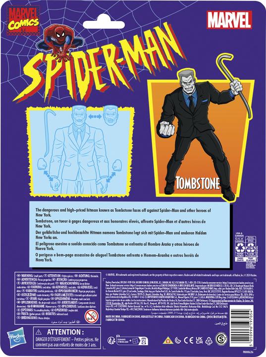 Produktbild Hasbro Spider-Man Marvel Legends Actionfigur Tombstone 15 cm